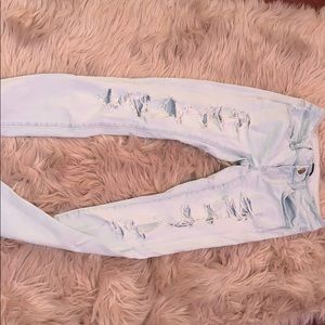 light super stretch skinny jeans